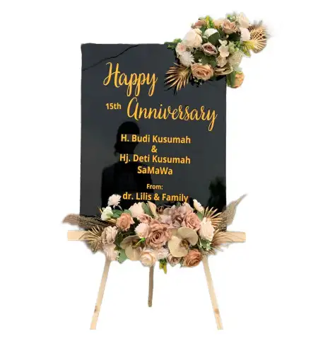 Papan Bunga Akrilik Bastiong Karance